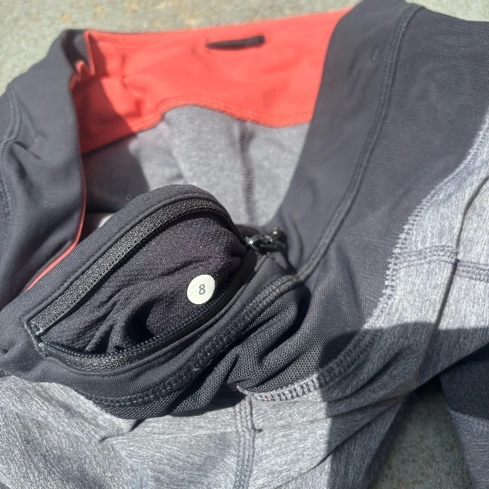 Lululemon Grey Capri Leggings